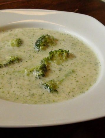 Vegan “Cream” of Broccoli Soup Recipe
