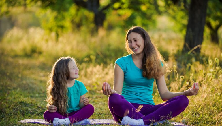 Try this Parent/Child Partner Yoga Sequence to Strengthen the Ties that Bond