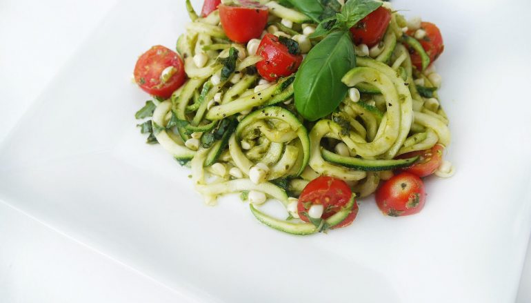 Zucchini Corn Summer Salad