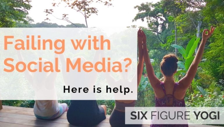 Failing with Social Media? Here is Help