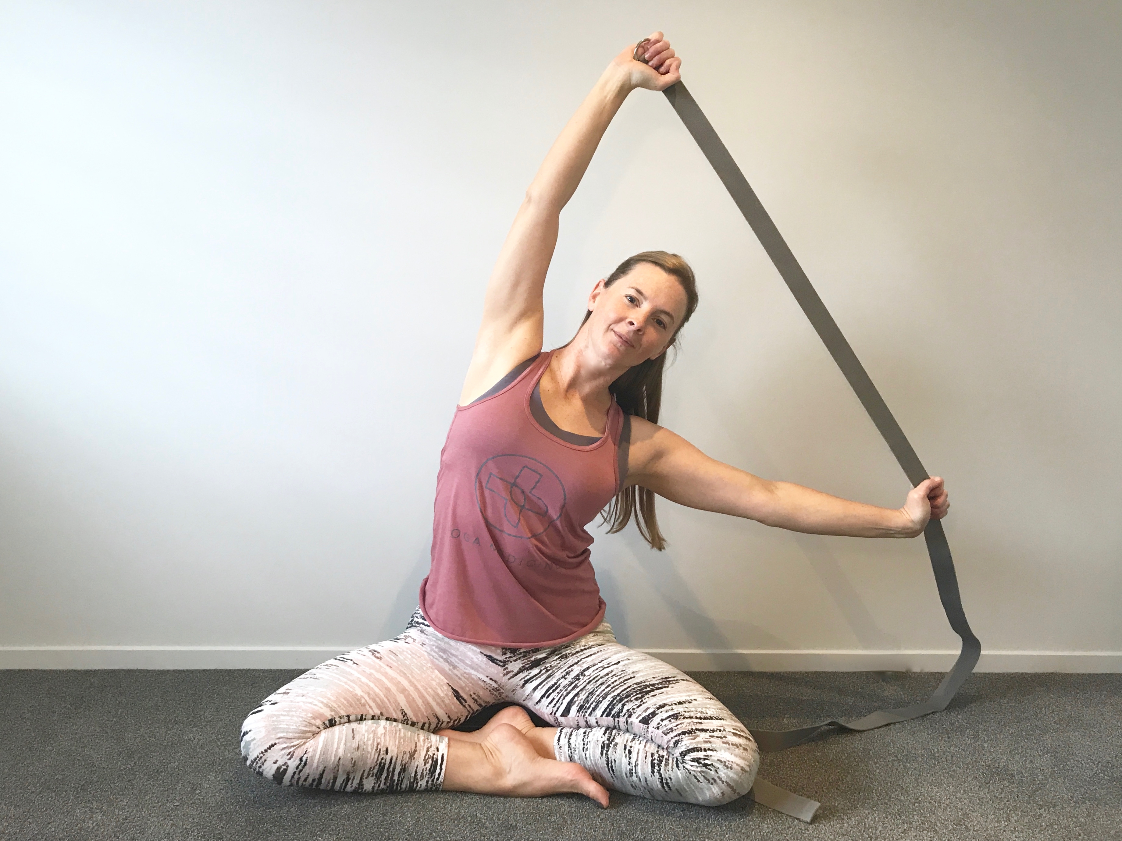 yoga strap shoulder harness