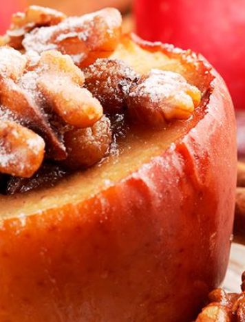 Ginger Cinnamon Baked Apples