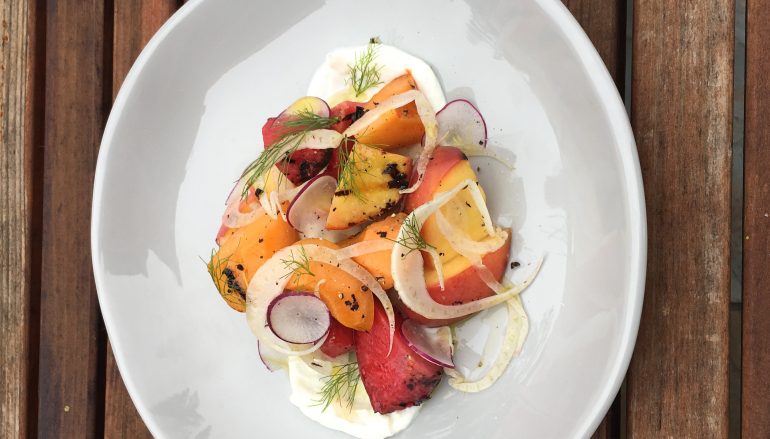 Grilled Stone Fruit Salad