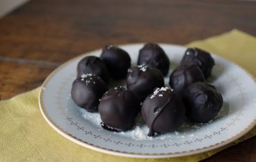 Dark Chocolate Covered Coconut Balls