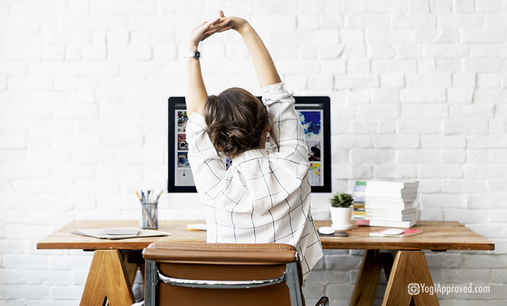 Namaste at My Desk: 8 Yoga Poses You Can Do at Work – Apeiron Yoga