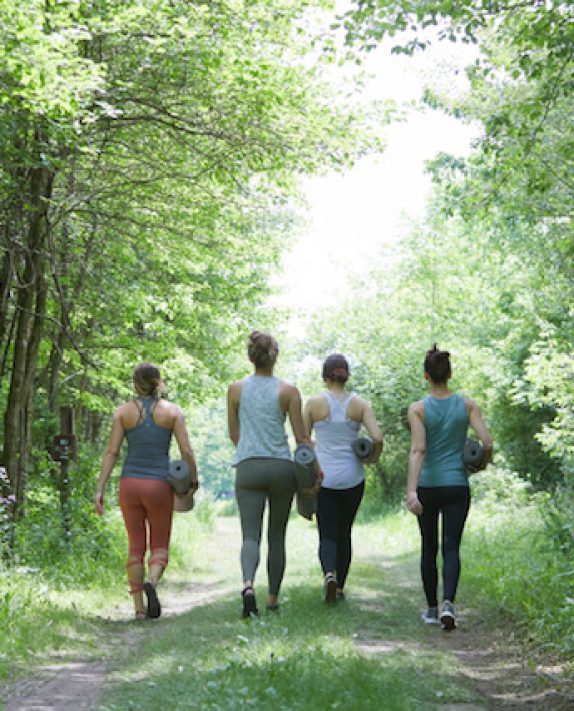 Take a Step Outside and Practice these Four Dynamic Yoga Poses