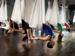 Flip your Perspective w/ Aerial Yoga!